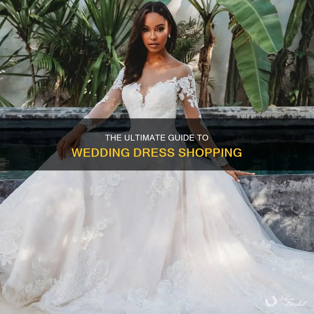 what you need for wedding dress shopping