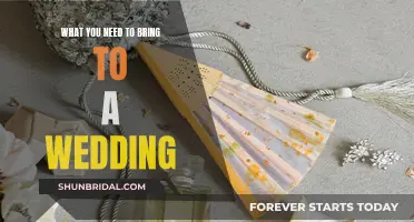 Essentials for a Wedding: What to Bring