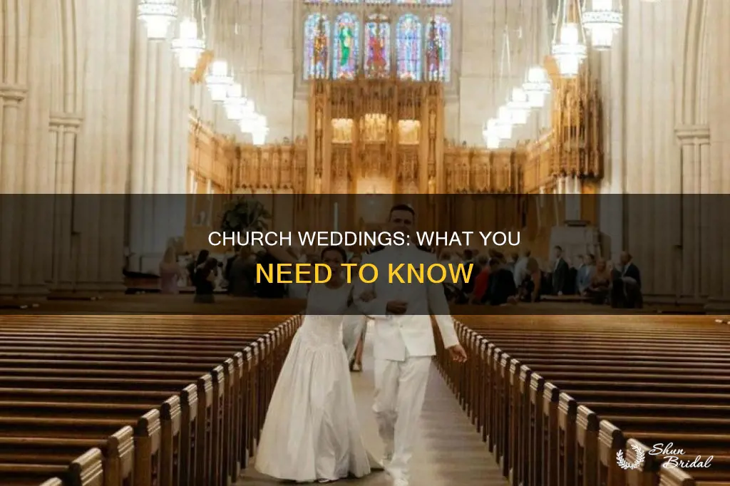 what you need to know about church weddings
