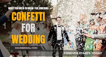 Confetti Wedding Prep: Essential Guide for Ordering