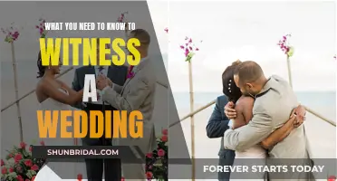 A Guide to Witnessing a Wedding: All You Need to Know