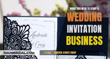 Launching a Wedding Invitation Business: Essential Supplies