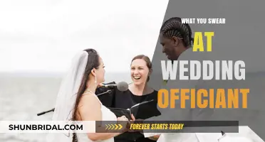 Vows, Rings, and Unexpected Words: What You Might Swear at a Wedding Officiant