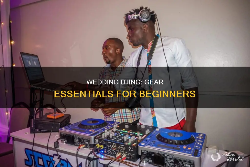 what you will need to dj a wedding