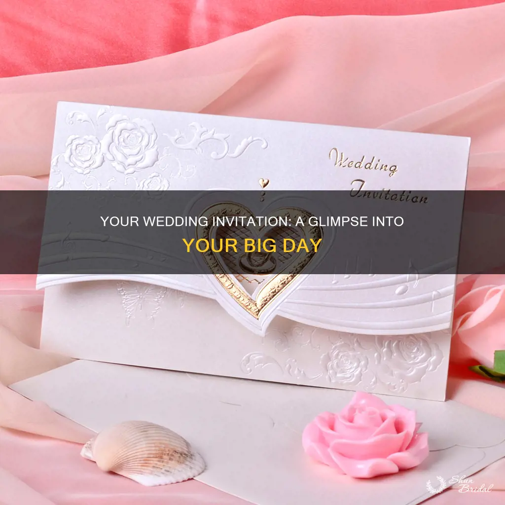 what your wedding invitation says about you