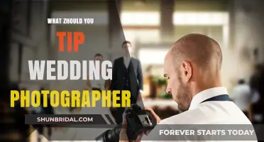 How Much to Tip Your Wedding Photographer?