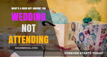 Thoughtful Wedding Gift Etiquette: How Much to Give When Not Attending?