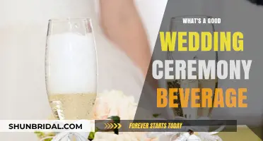 Cheers to Love: Perfect Wedding Ceremony Beverage Ideas to Toast