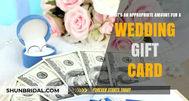 Thoughtful Wedding Gift Card Amounts: A Guide for Generous Guests
