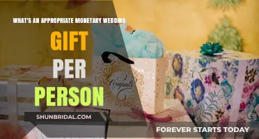 Thoughtful Wedding Gift Etiquette: How Much to Give per Person