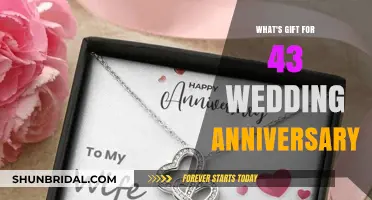 Thoughtful 43rd Wedding Anniversary Gift Ideas to Celebrate Lasting Love