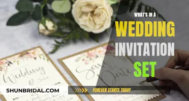 The Wedding Invitation Suite: Unpacking the Essentials