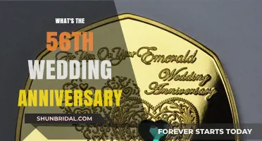 Celebrating 56 Years of Love: The Emerald Wedding Anniversary