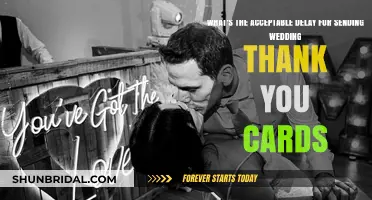 Perfect Timing: When to Send Wedding Thank You Cards