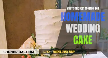 Choosing the Perfect Frosting for Your Homemade Wedding Cake