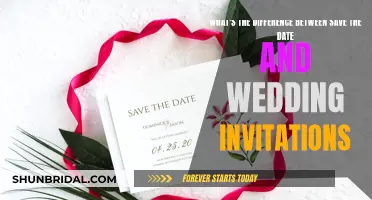 Save the Date vs Wedding Invites: What's the Difference?