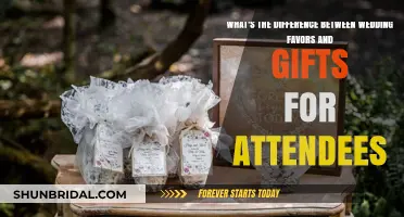 Wedding Favors vs. Gifts: Understanding the Difference for Attendees