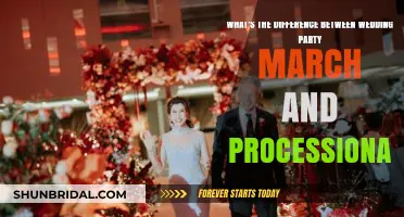 Wedding Party March vs. Processional: Understanding the Key Differences