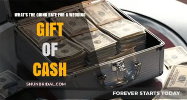 Cash Wedding Gifts: Understanding the Current Etiquette and Average Amounts