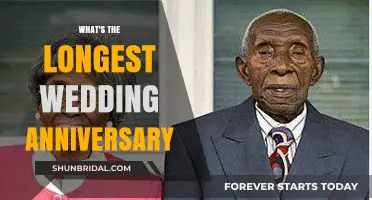 Celebrating Eternal Love: Unveiling the Longest Wedding Anniversary Milestone