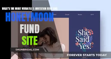 The Ultimate E-Invitation, RSVP, and Honeymoon Fund Site