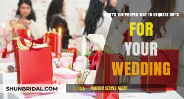 Tactful Tips for Requesting Wedding Gifts: A Modern Etiquette Guide