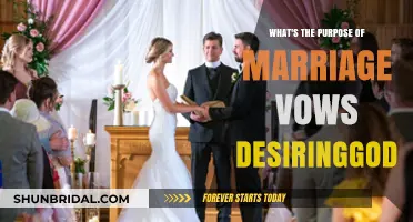Understanding the Sacred Purpose of Marriage Vows: A Desiring God Perspective