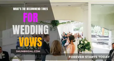 How Long Should Wedding Vows Be?