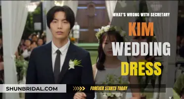 Secretary Kim's Wedding Dress: A Fashion Statement