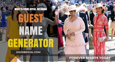 Discover Your Royal Wedding Guest Name with Our Fun Generator