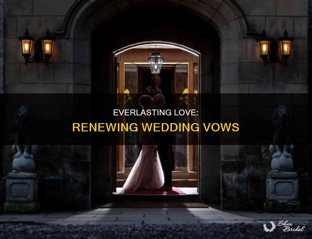 when a couple renew theie wedding vows