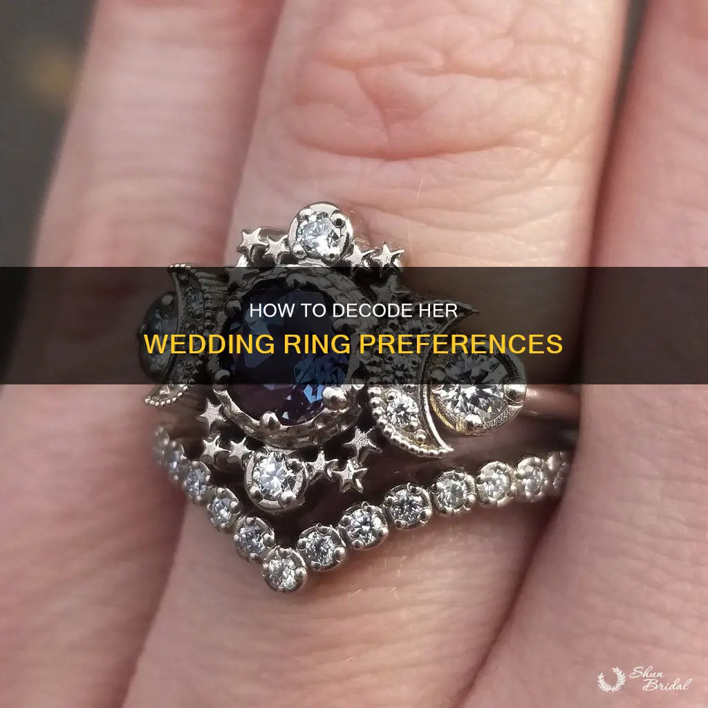 when a female tells you wedding ring she wants