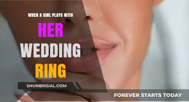 The Meaning Behind a Girl Twirling Her Wedding Ring