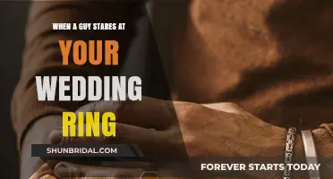 Why Does He Stare at Your Wedding Ring?