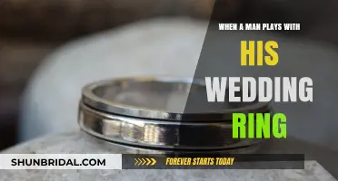 The Meaning Behind a Man Fiddling With His Wedding Ring