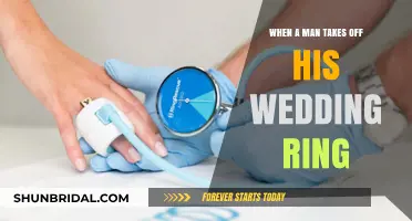 The Hidden Meaning Behind a Man Removing His Wedding Ring