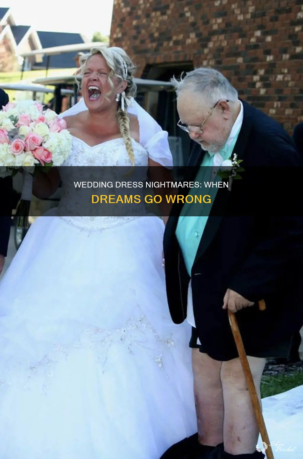 when a wedding dress goes wrong