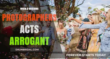 Arrogant Wedding Photographers: A Recipe for Disaster