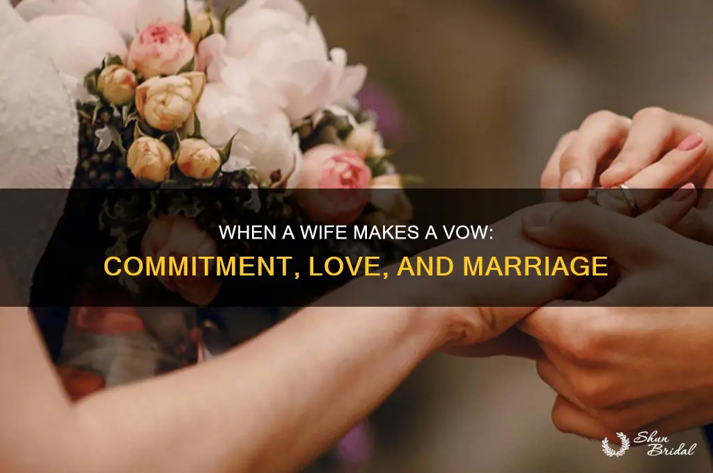 when a wife makes a vow