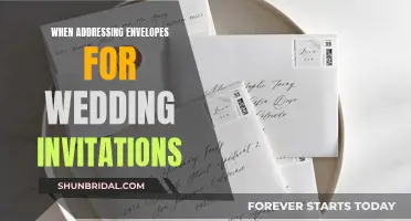 Envelope Etiquette: Wedding Invitation Addressing Basics