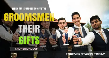 Perfect Timing: When to Gift Your Groomsmen Their Thank-You Presents