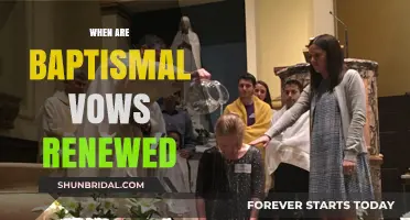 Renewing Baptismal Vows: Understanding the Sacred Commitment and Timing