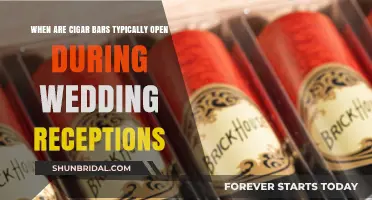 Cigar Bars: Enhancing Wedding Receptions