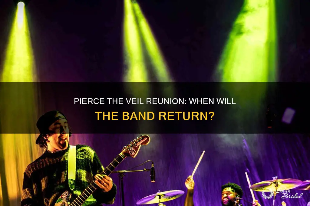 when are peirce the veil getting back toether