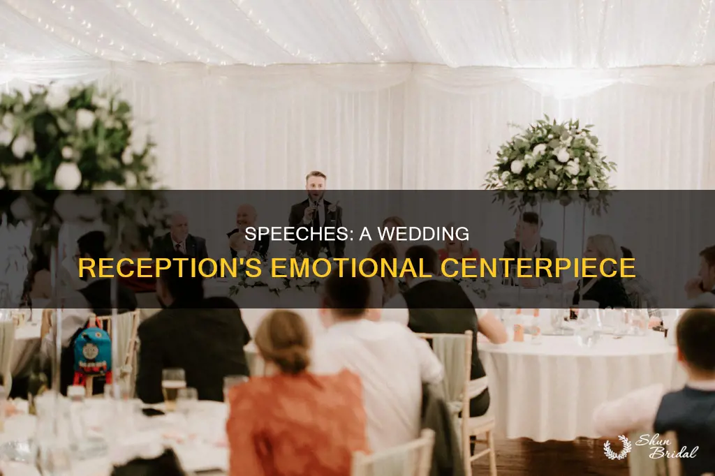 when are speaches in wedding reception