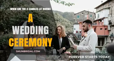 The Symbolic Lighting of Two Candles in Wedding Ceremonies Explained