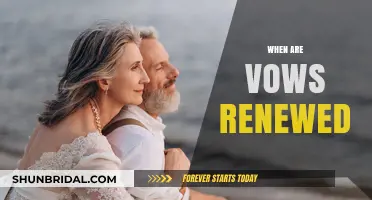 When to Renew Wedding Vows: A Guide to Celebrating Love Again