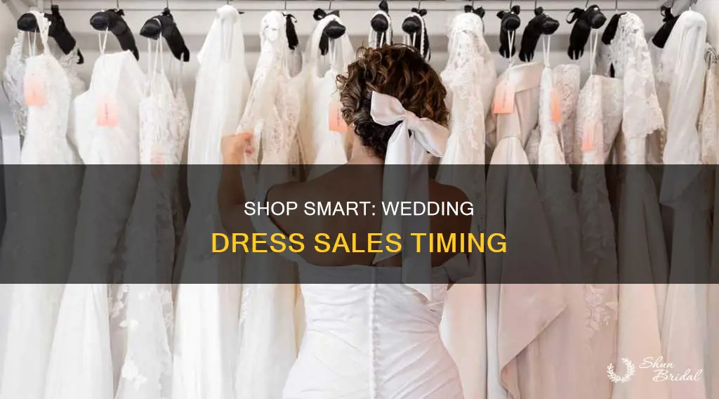 when are wedding dress sales