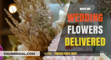 Wedding Flowers: Delivery Timing and Logistics