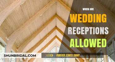 Wedding Receptions: When Can We Celebrate?